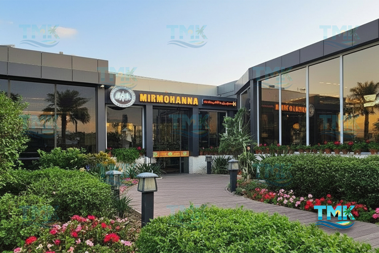 رستوران ساحلی میرمهنا